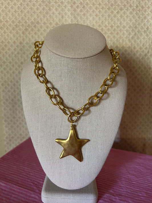 Custom Beaded Vintage Star