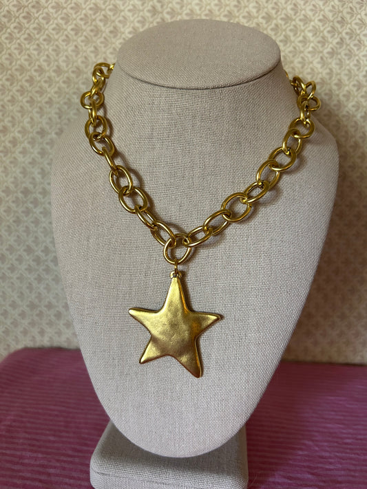 Custom Beaded Vintage Star
